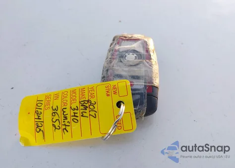 2017 BMW 430I xDrive z USA, uszkodzony, nr VIN WBA4U9C52H5D43652